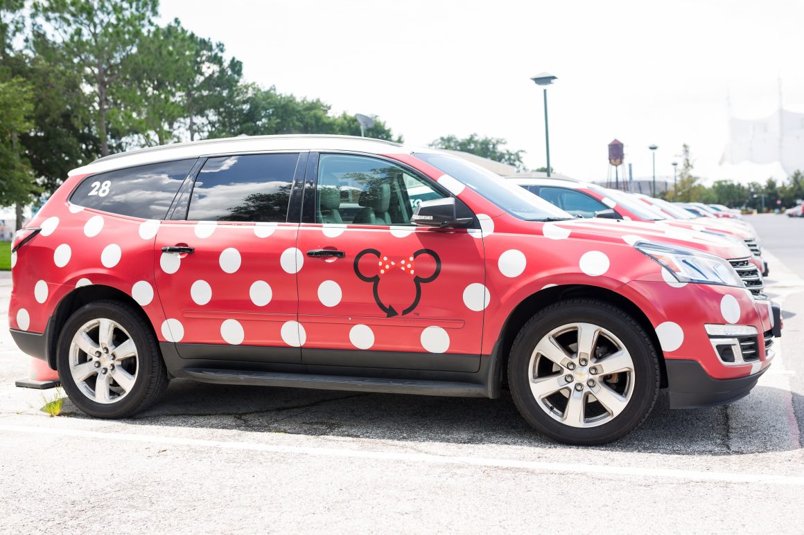 Minnie Vans Lyft, Minnie Vans Cost, Disney Transportation