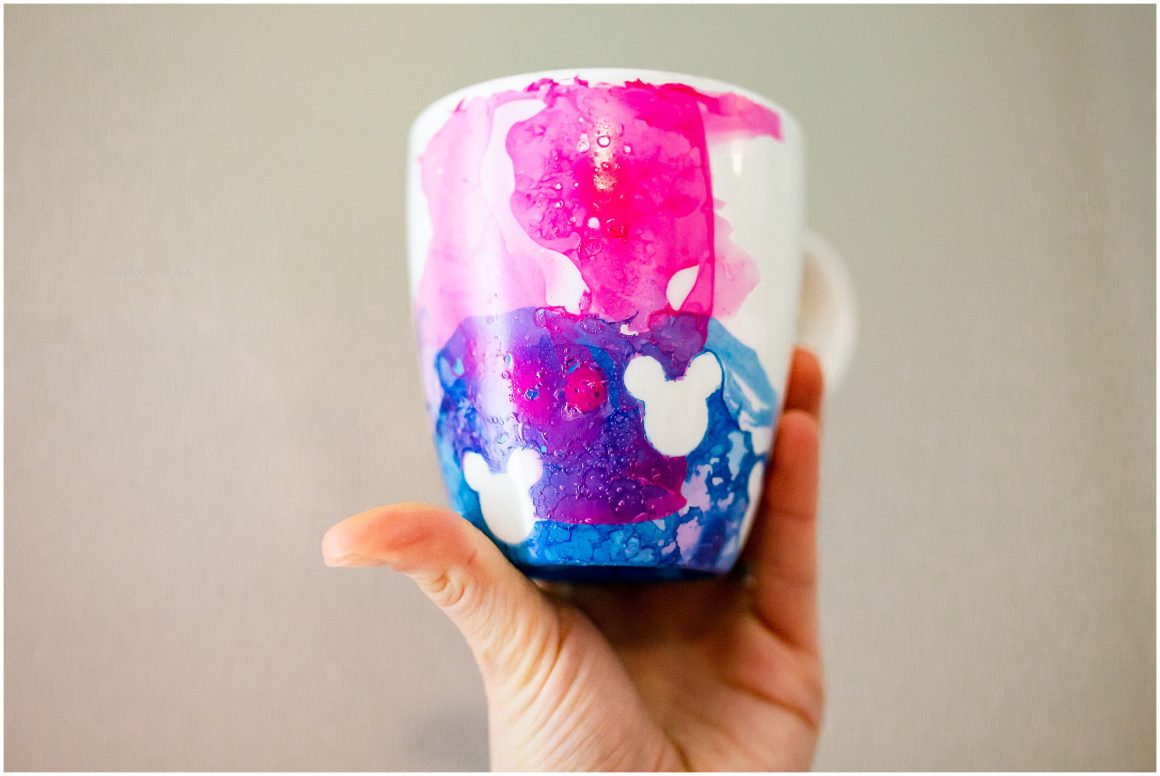 DIY Tie Dye Hidden Mickey