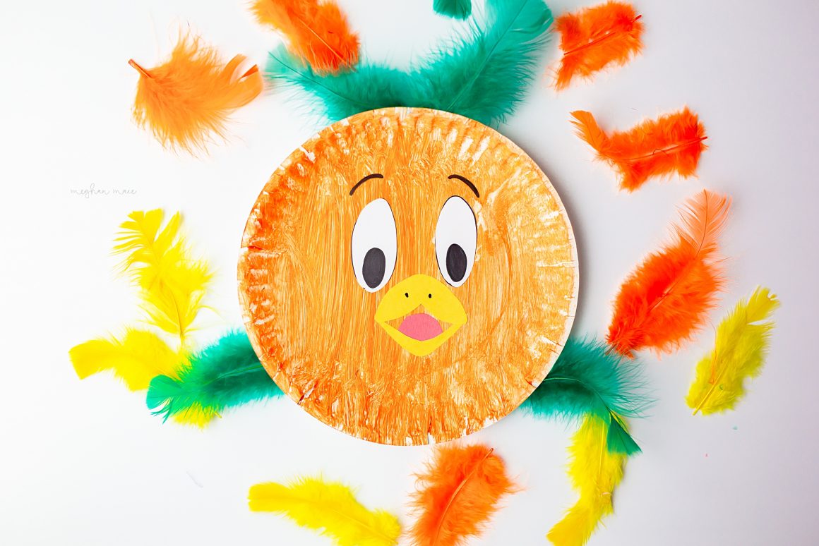 Orange Bird Craft