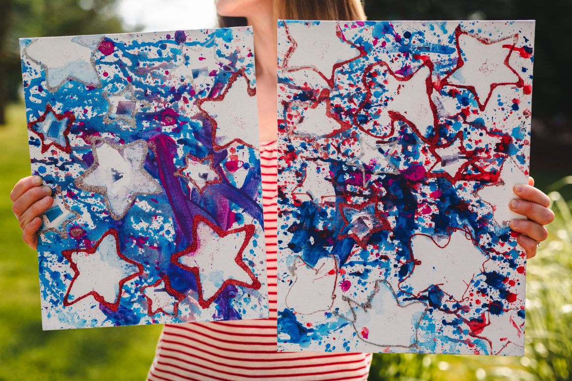 Paint Splatter Craft